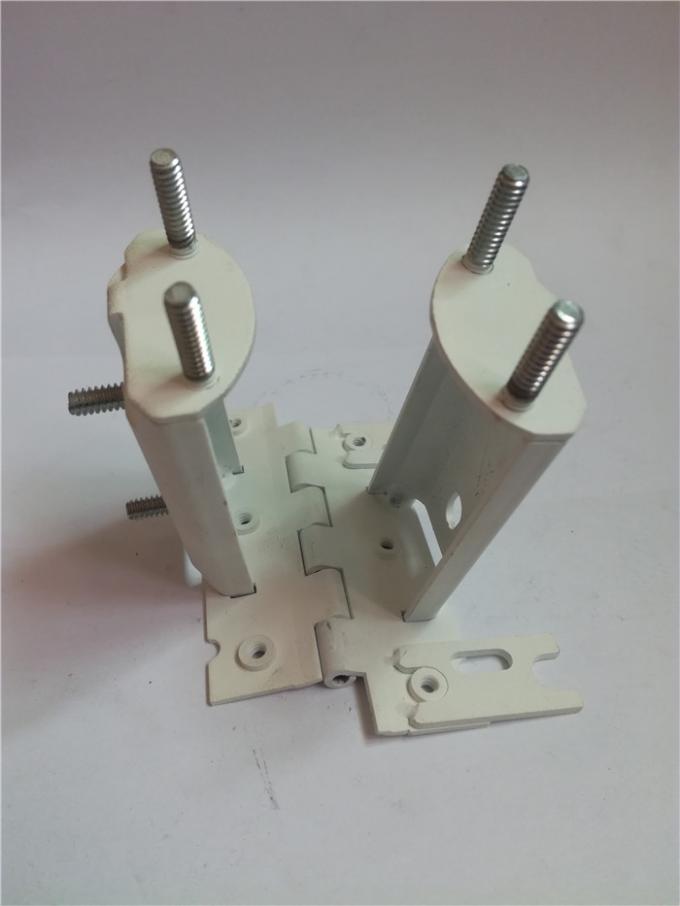 Stoving Varnish Metal Support Hinges Heavy Duty White Color Coating Surface Treatment 1
